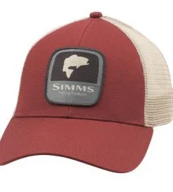 Simms Bass Patch Trucker Hat Hats