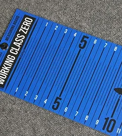 Working Class Zero Travel Ready Big Bass Board Scales/Measuring Boards