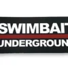 Swimbait Underground Logo Lockup Stickers