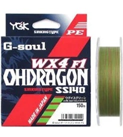 YGK Braided Line OhDragon SS140 X4 Braid
