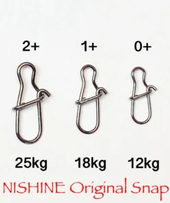 Nishine Lure Works Snaps/Split Rings Nishine Original Snap