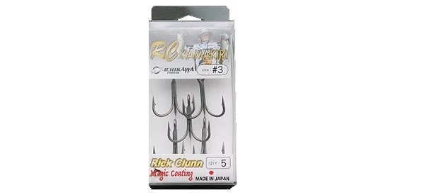 Nishine Lure Works RC Kamakiri Treble Hooks 3 Nishine Lure Works RC Kamakiri Treble Hooks