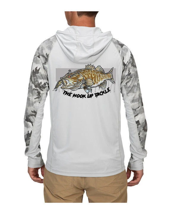 Simms Sun Protection Clothing Solarflex Hoody Custom Logo 3 Simms Sun Protection Clothing Solarflex Hoody Custom Logo