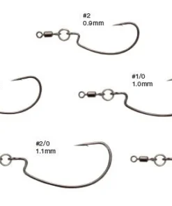 Nogales Worm Hooks HM Ring Offset Hook